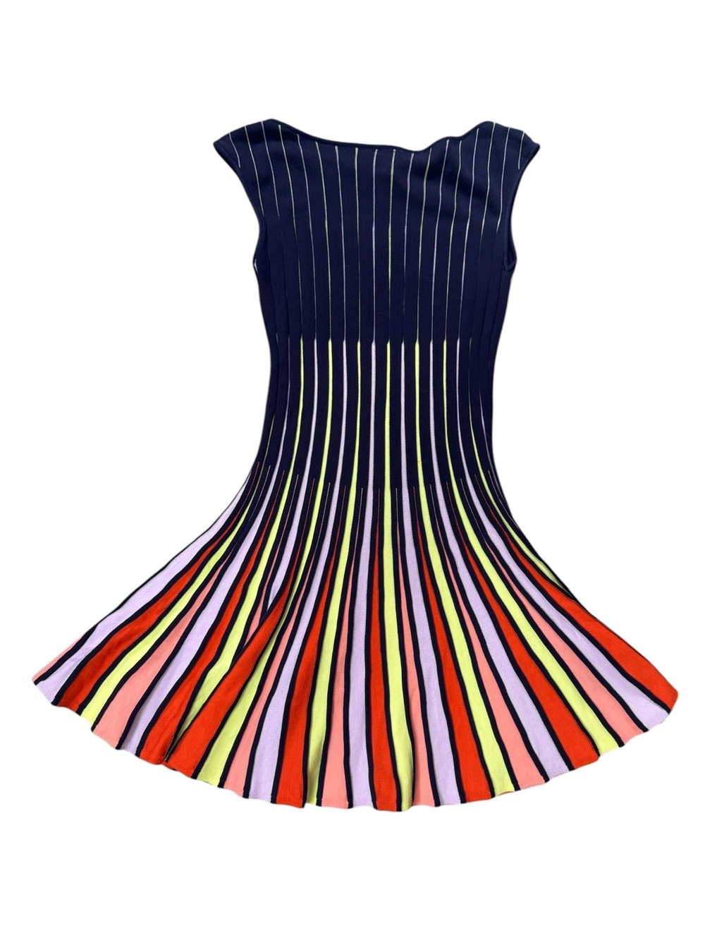 Anthropologie Maeve Boat-Neck Fit & Flare Knit Mini Dress size XS NWT - Picture 6 of 12